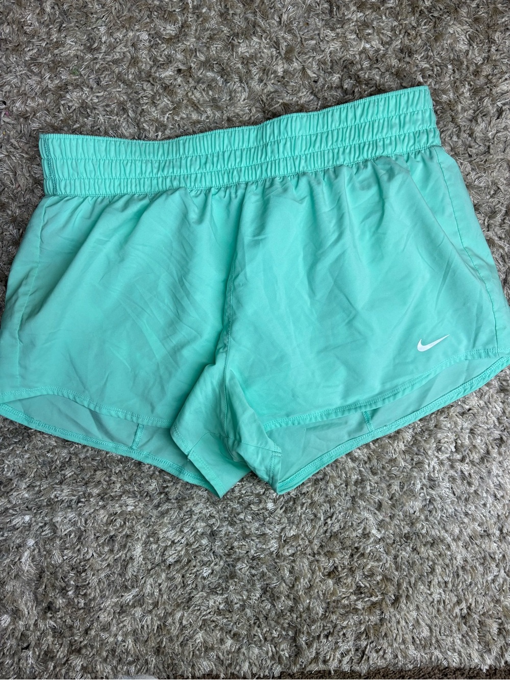 Nike Women's Aqua Athletic Running Shorts